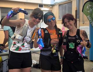 Mendizaleek giro ederrean egin dute Andoain-Andoain Ibilaldi Neurtua