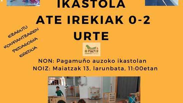 Zizurkilgo Zubimusu Ikastola, ate irekiak 0-2 urte