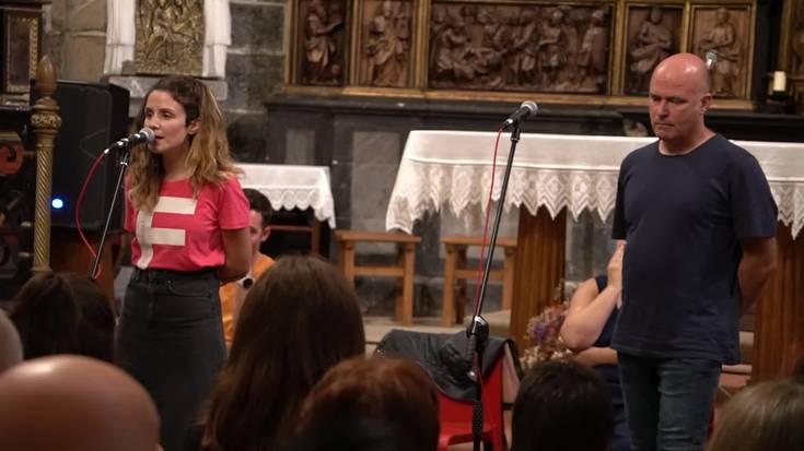 Alaia Martin eta Aitor Mendiluze: 80 urtekoak biak, eta ezin kendu gainetik seme-alabak