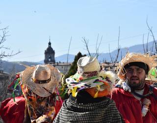 Inauterien etorrera iragarriko dute Puska-biltzaileek, Leizotz aldean