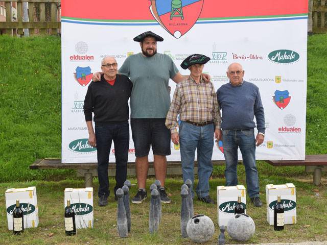 Udazken Bola txapelketan Zegama eta Donostiako bikotea nagusi