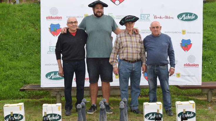 Udazken Bola txapelketan Zegama eta Donostiako bikotea nagusi