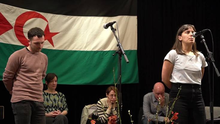 Sahararen aldeko bertso saioan, Joanes Illarregi eta Maider Arregi: denboraren kontzeptua Europan eta Afrikan