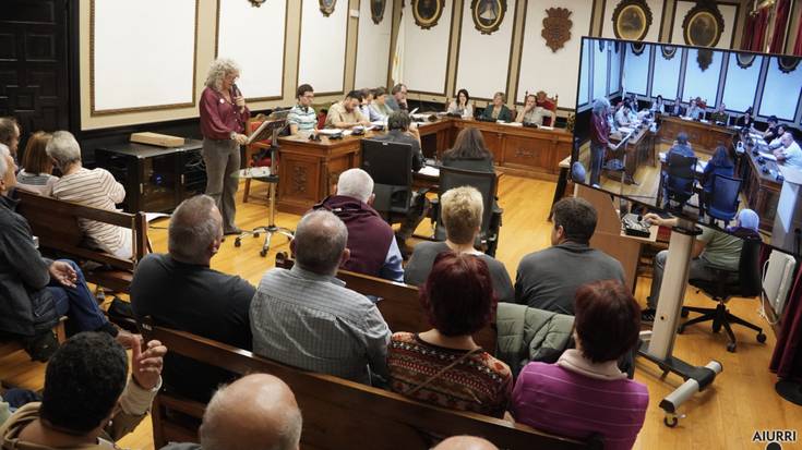 Errespetatu Andoain plataformak mozioa aurkeztu du gaurko batzarraldian