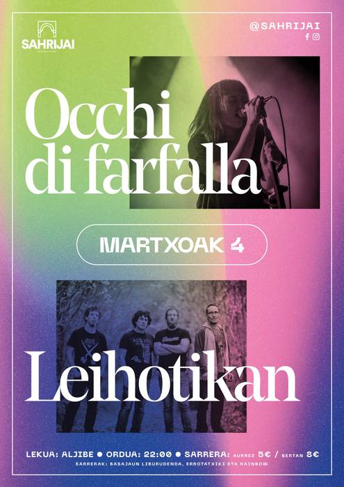 Sahrijai Kontzertuak