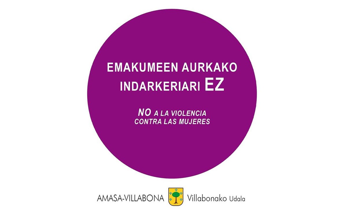 Udalaren Adierazpena, indarkeria matxistaren kontrako nazioarteko egunean