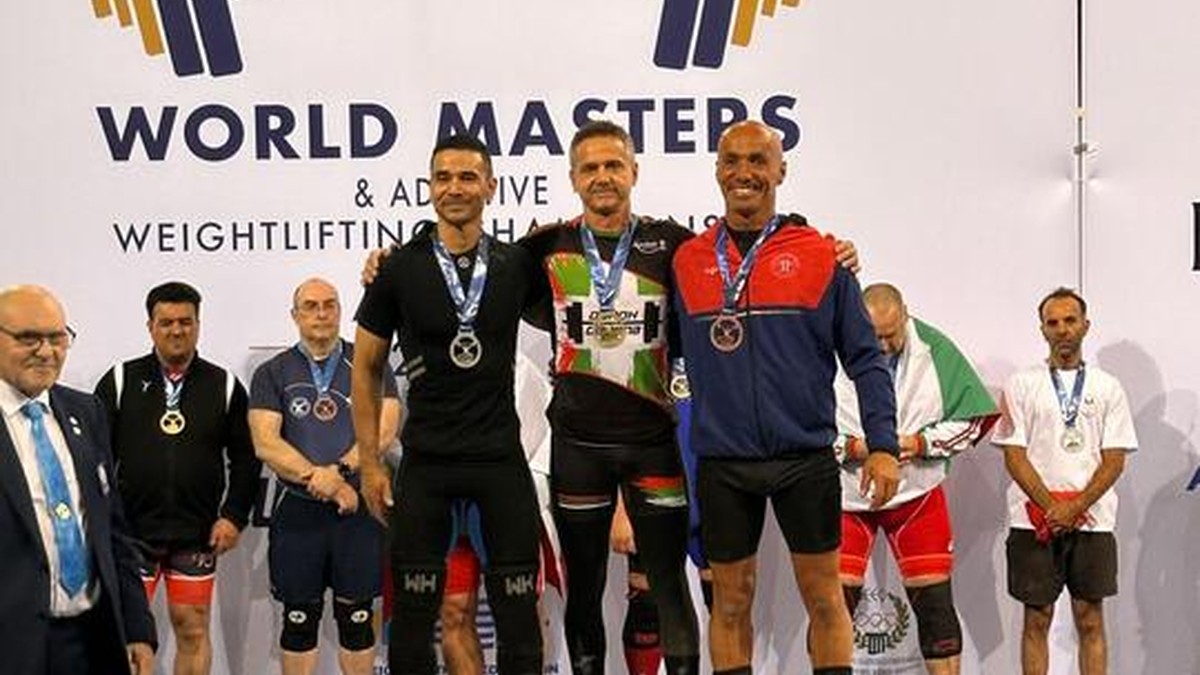 Andres Rubiños zizurkildarra garaile, Master mailako Munduko Haltorifilia Txapelketan