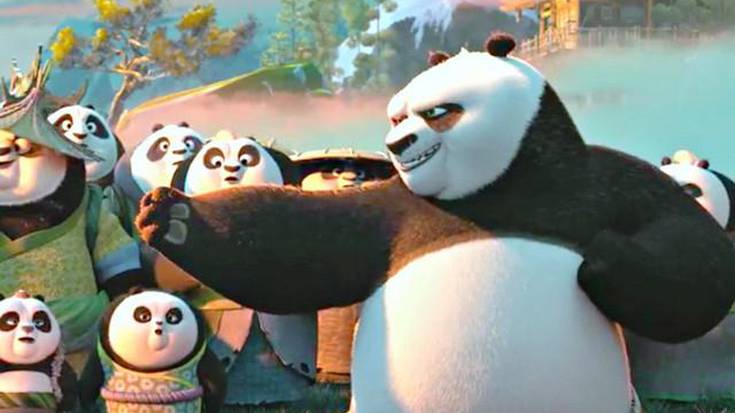 'Kung-fu panda 3' filma, haurrentzat