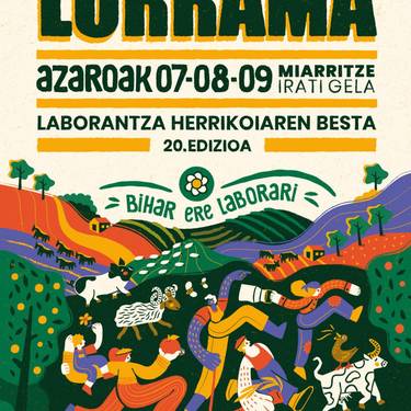 Lurrama azokara bisita