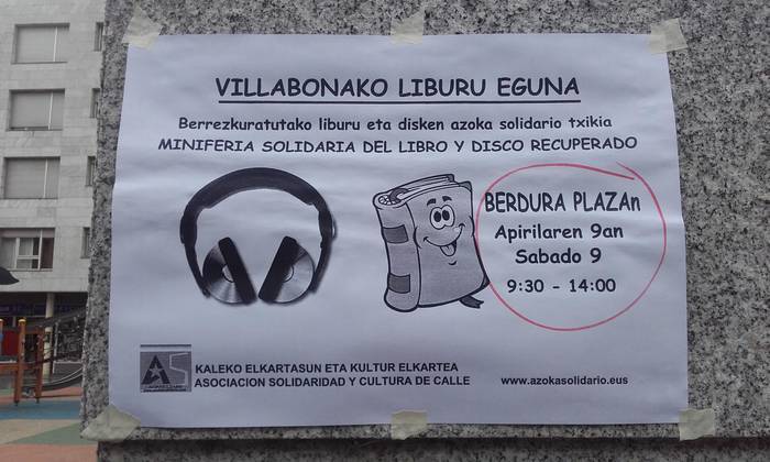 Liburu eta disko azoka bihar, Berdura plazan