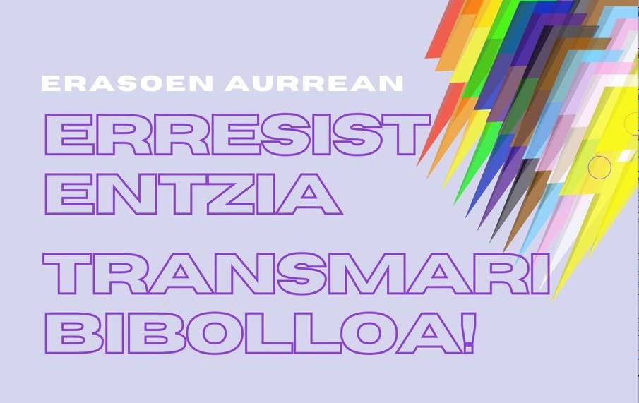 "Erasoen aurrean erresistentzia transmaribibolloa!"