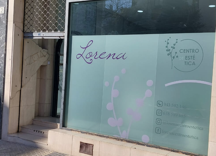 Lorena, estetika negozio berria Juan Bautista Erro kalean
