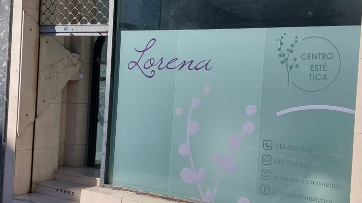 Lorena, estetika negozio berria Juan Bautista Erro kalean
