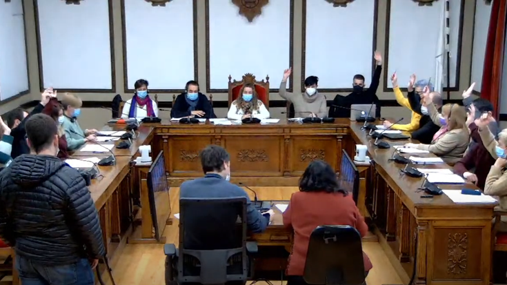 Saharari buruzko mozioko lehen lau puntuetan abstenitu egin da PSE-EE