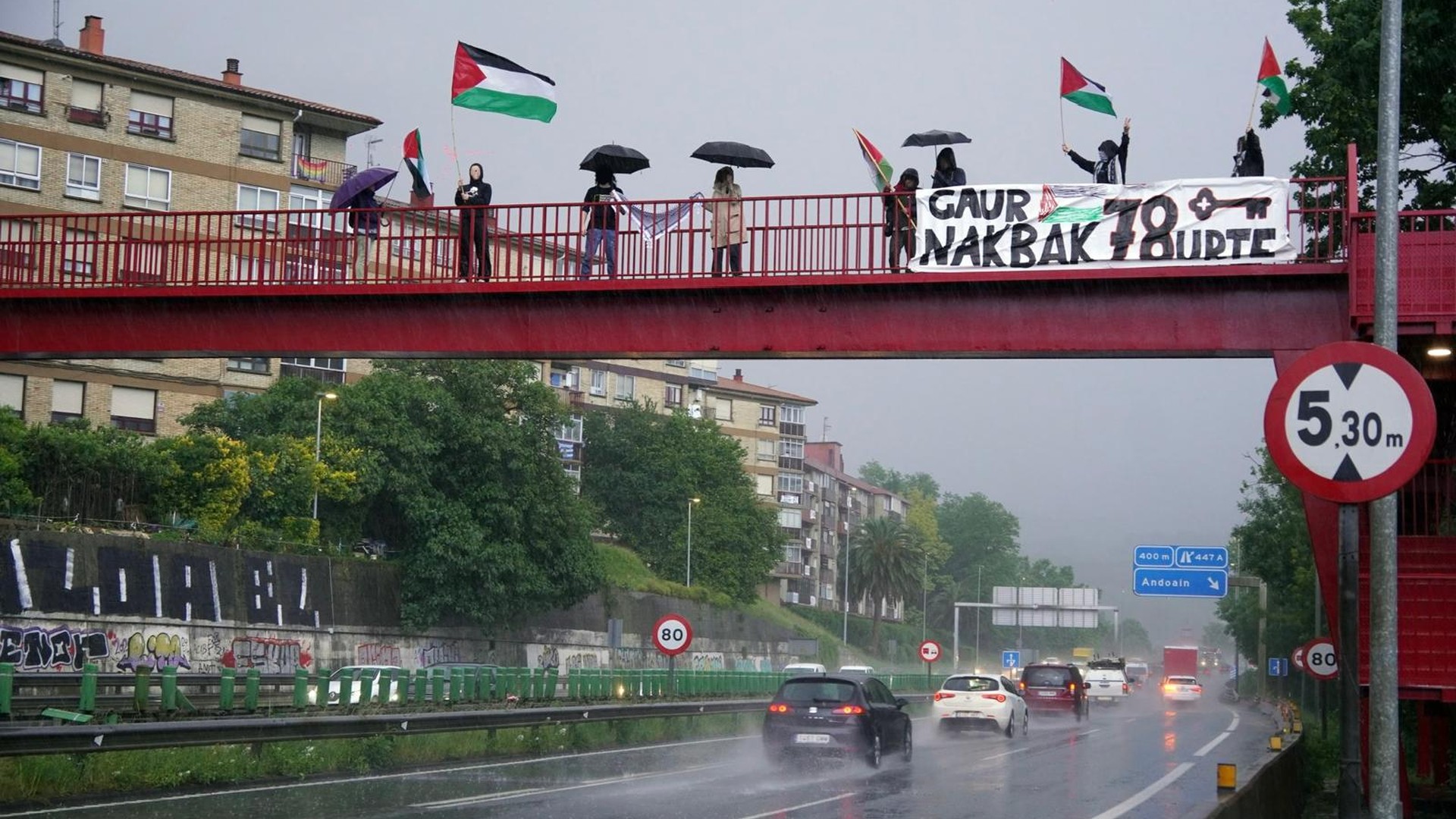 "Eutsi Palestina", larunbat honetan