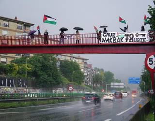 Palestinarrak beren lurretatik kanporatze-hasieraren 78. urteurrena gogoratu dute