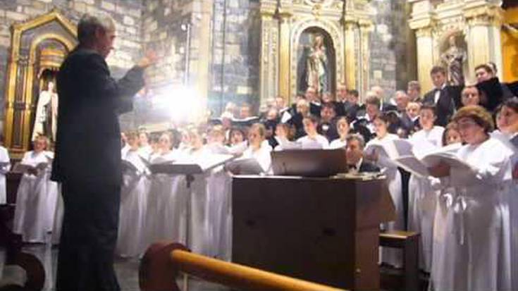 Donostiako Orfeoia Urnietako elizan