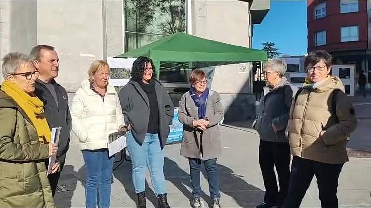 C2ak klatetutakoen plataformak informazio-gunea jarri du, gaurkoan