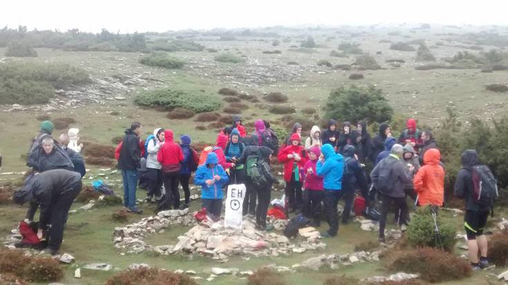 Gorbeia, Zanpatuz-en azaroko irteera