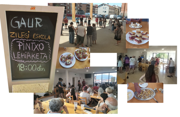 Pintxo lehiaketa eta ikasturteari agurra