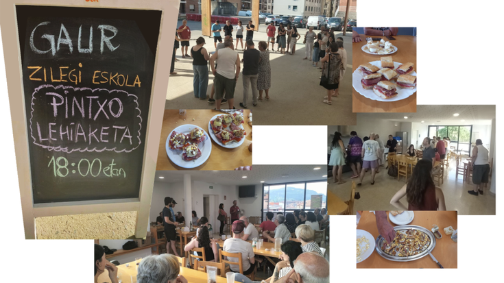 Pintxo lehiaketa eta ikasturteari agurra