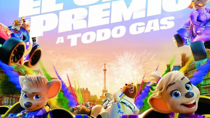 El gran premio a todo gas