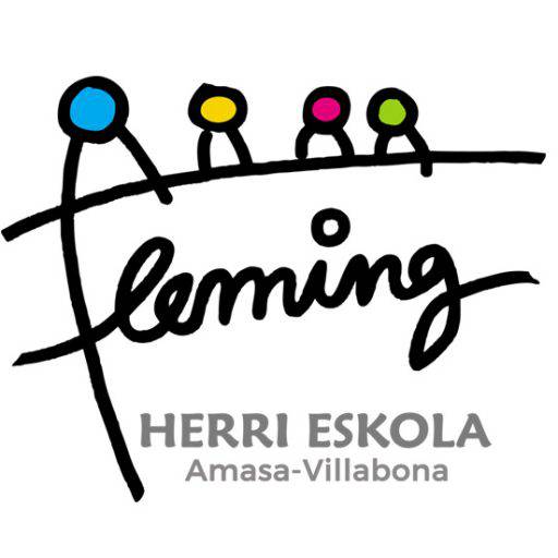 Fleming Herri Eskola logotipoa