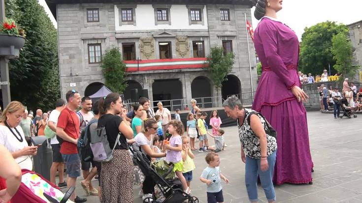 Goikoplazan festa giroa, pregoiaren ekitaldian