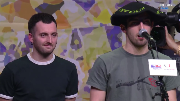 Nafarroako Bertsolari Txapelketako irabazle da Xabat Illarregi Marzol