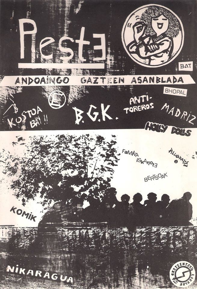 35 urte igaro dira Peste Fanzinearen lehen alea argitaratu zenetik