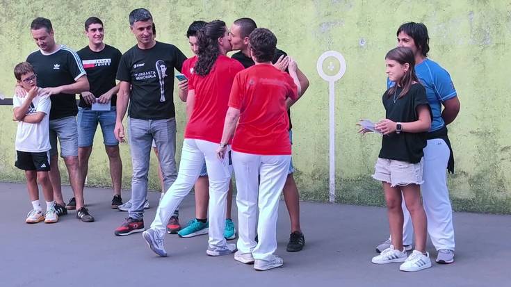 Sorabillan Iturzaeta memorialeko finalen errebantxak: sari-emate ekitaldia