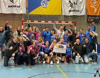 Burlatako Malkaitz taldeak irabazi du Andoain Cup txapelketaren hirugarren edizioa