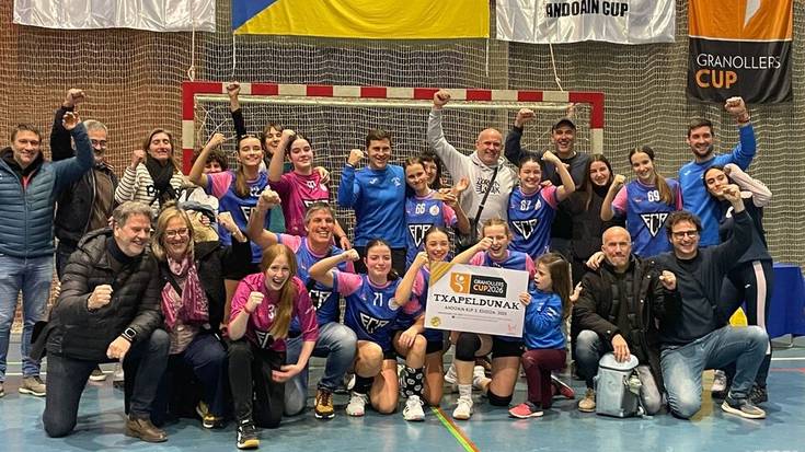 Burlatako Malkaitz taldeak irabazi du Andoain Cup txapelketaren hirugarren edizioa