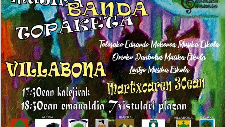 Musika banda topaketa