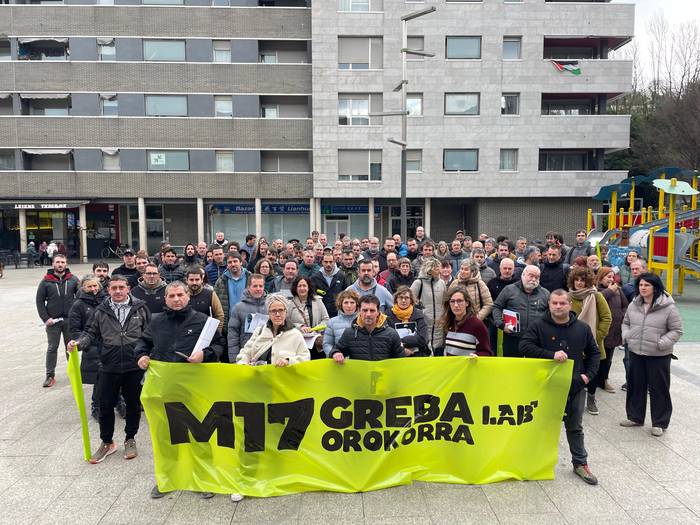 Martxoaren 17ko Greba Orokorrerako deia egin dute Goierri Buruntzako LABeko ordezkariek