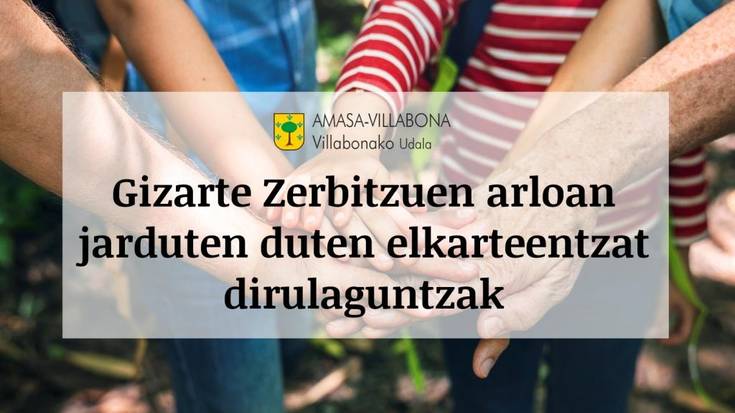 Gizarte Zerbitzuen arloan lan egiten duten elkarteentzat dirulaguntzak eskatzeko epea ireki du Udalak
