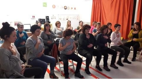 Mindfulness formazioa egin dute Fleming Herri Eskolan
