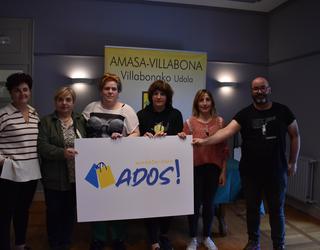 Merkataritzan Ados! mahaia sortu da, Amasa-Villabonan