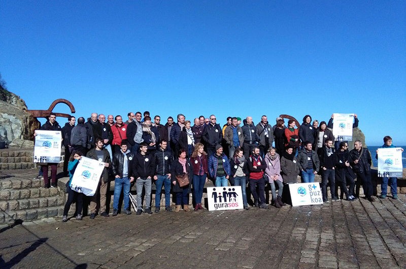 Manifestazioa Donostian, Klimaren mobilizazio egunean