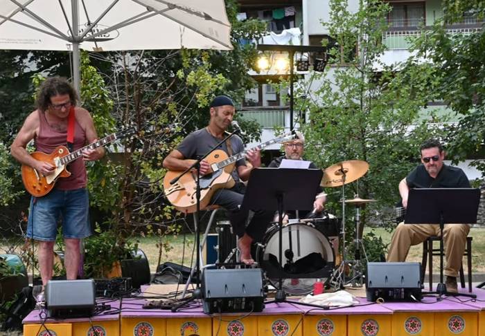 “Que Django nos perdone” laukotearen emanaldia, ekainaren 26an, San Joan plazan