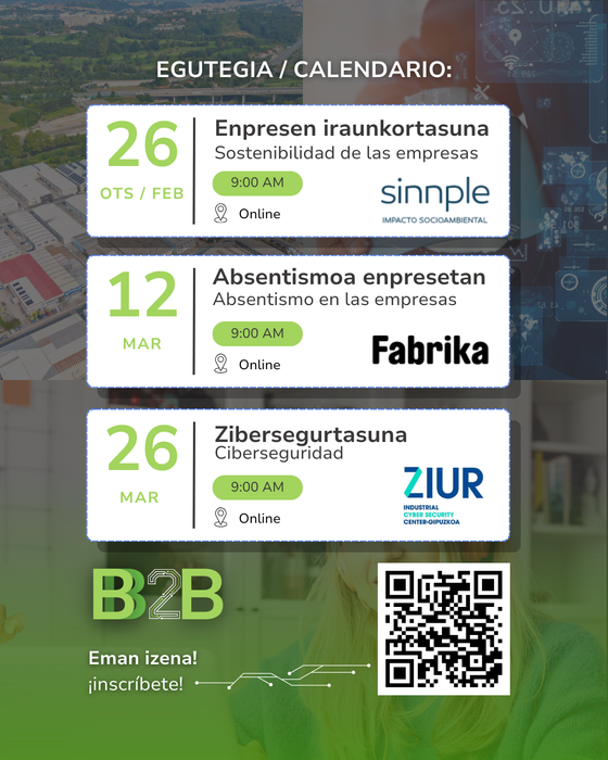 BB2B – Beterri-Buruntza Enpresentzat: doako eguneratze-saioak enpresentzat otsailetik aurrera