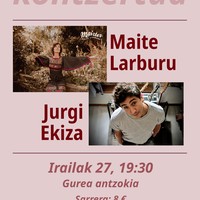 Maite Larburu eta Jurgi Ekiza