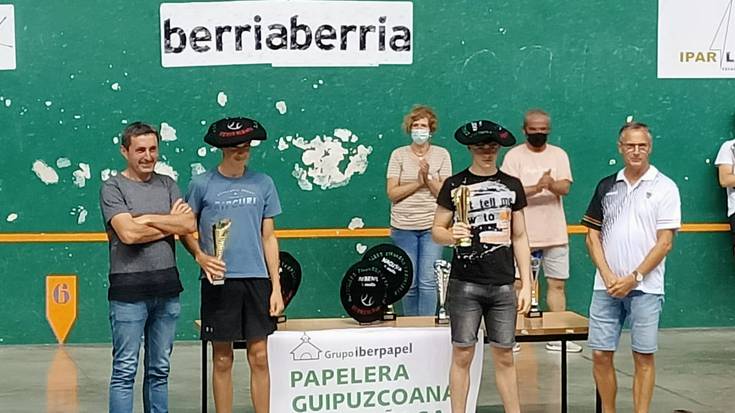 Gaztelekuko pilotariek zenbait final jokatu dituzte