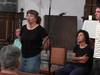 Nerea Elustondo eta Xabat Illarregi, bertsotan Sorabillan: amona eta biloba, afari solidarioak Donostian