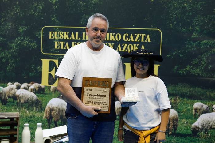 Asteasuko "Otzara Goine" gazta Euskal Herriko onena