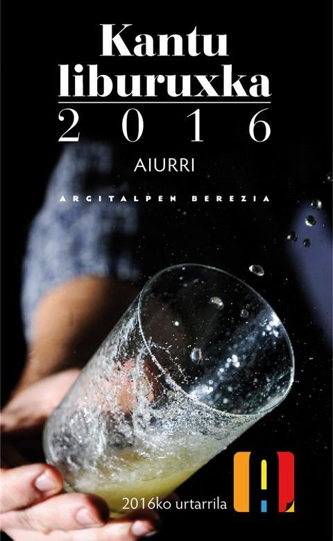 2016 urteko kantu liburuxka, aldizkariarekin batera banatuko da