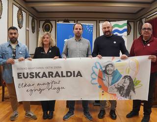 Udaleko ordezkari politikoek adierazpen instituzionala sinatu dute, Euskaraldia dela eta