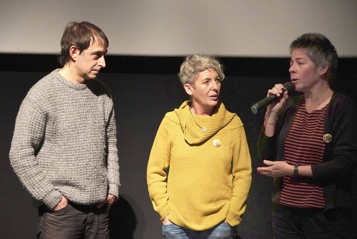 "Lurdes Iriondo, ez gera alferrik pasako" dokumentala Basteron eman zuten, bi egileekin