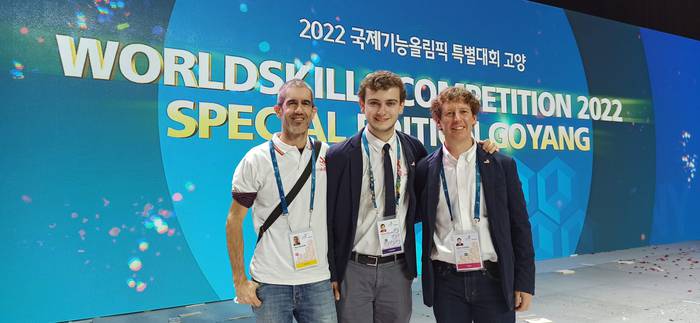 Adrian Arellanok Worldskills2022 lehiaketan parte hartu du, Hego Korean