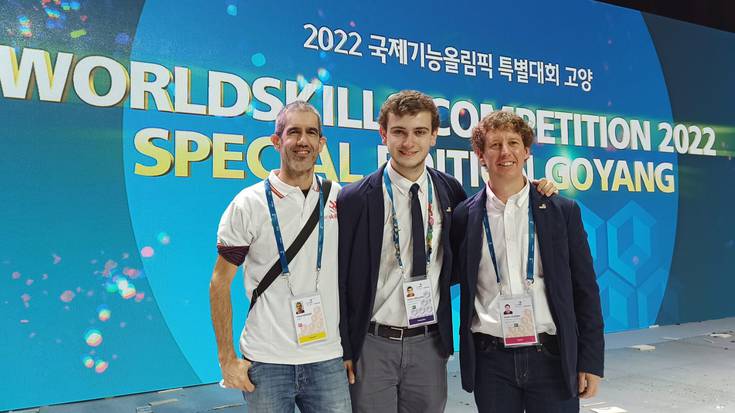 Adrian Arellanok Worldskills2022 lehiaketan parte hartu du, Hego Korean